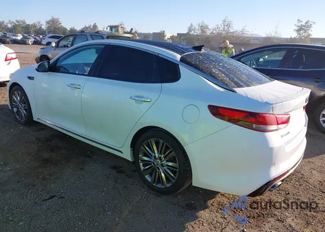 2018 Kia Optima Sx Turbo из США, поврежденный, VIN 5XXGV4L29JG222282